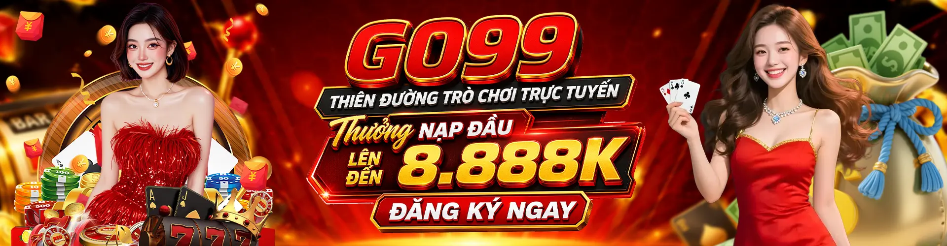 GO99 thưởng nạp đầu lên đến 8.888K
